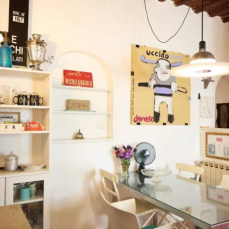 Apartment Seipuntozero Art Factory Oltrarno Florence